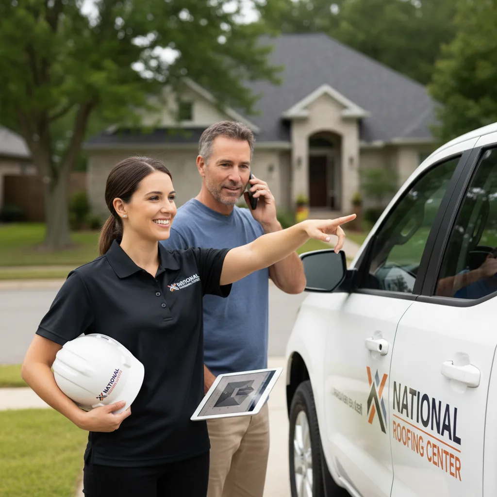 National Roofing Center customer support in Queen City